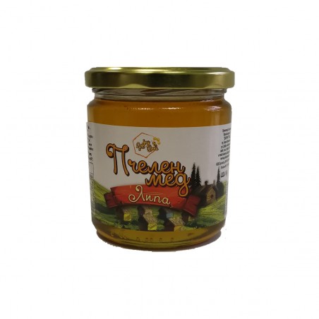 Липов мед буркан 400 гр